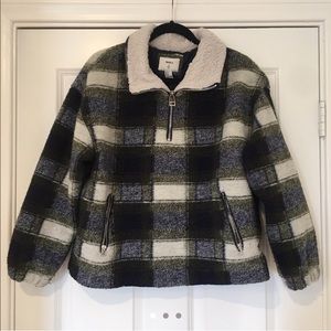 Green Forever 21 Plaid Jacket!
